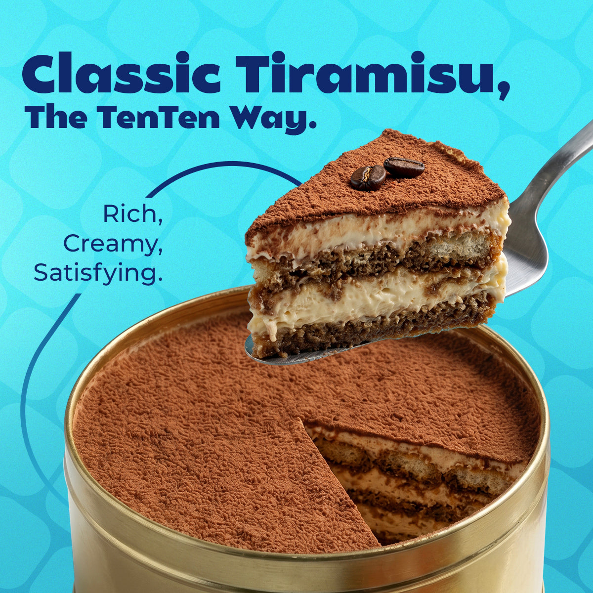 tenten classic Classic Tiramisu (500gm) – Ten Ten